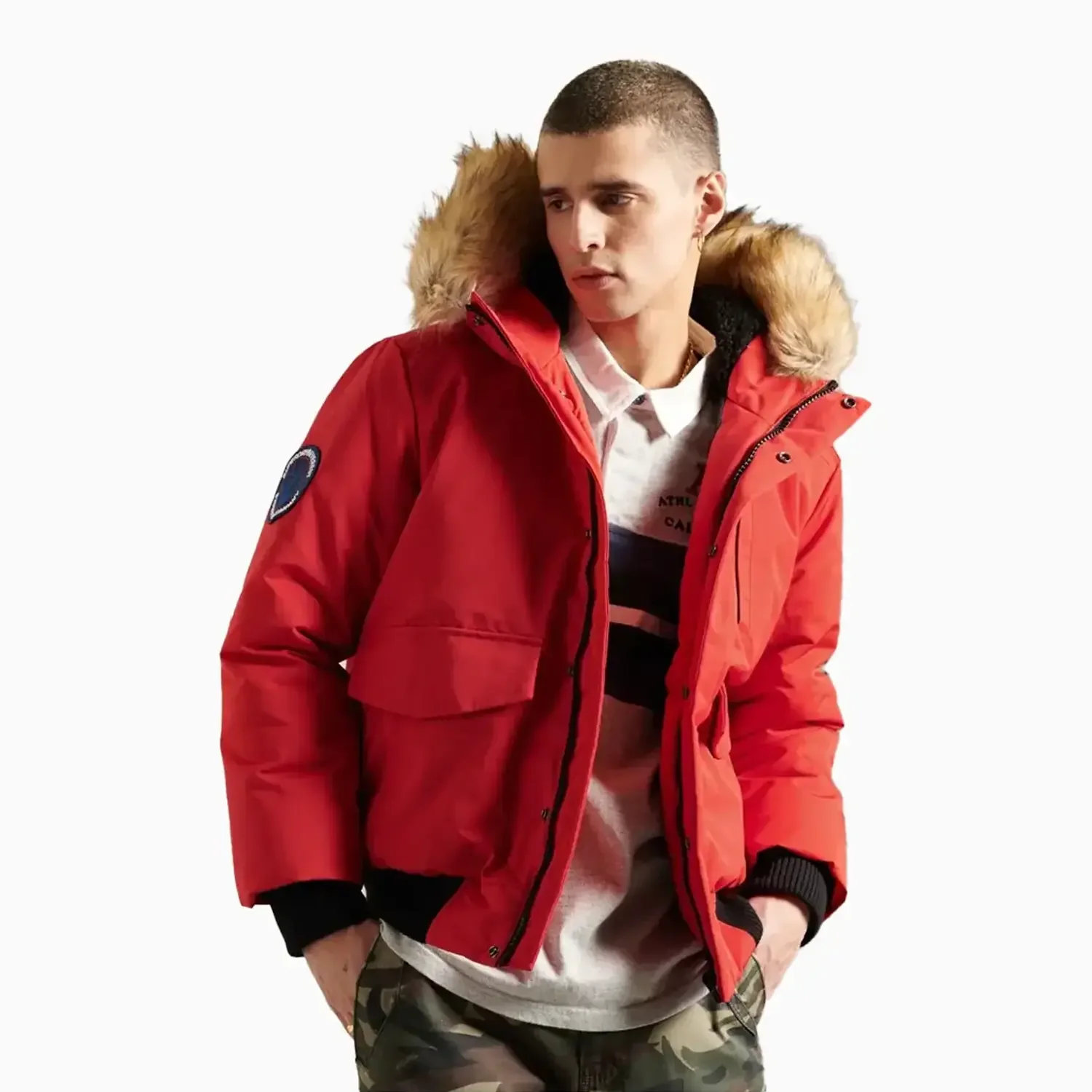 Men's Everest Snorkel Bomber Jacket - Image 8