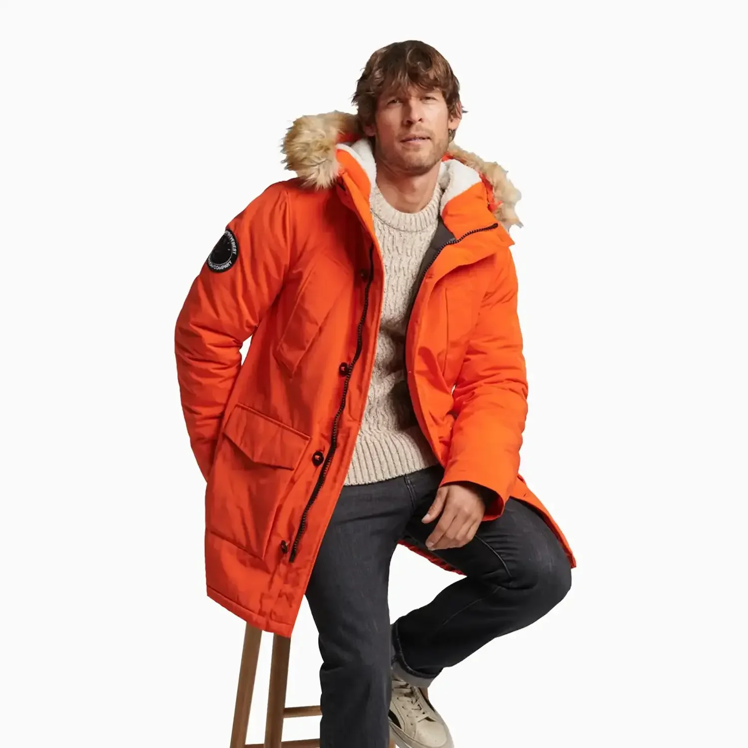 Men's Everest Parka Jacket - Image 8