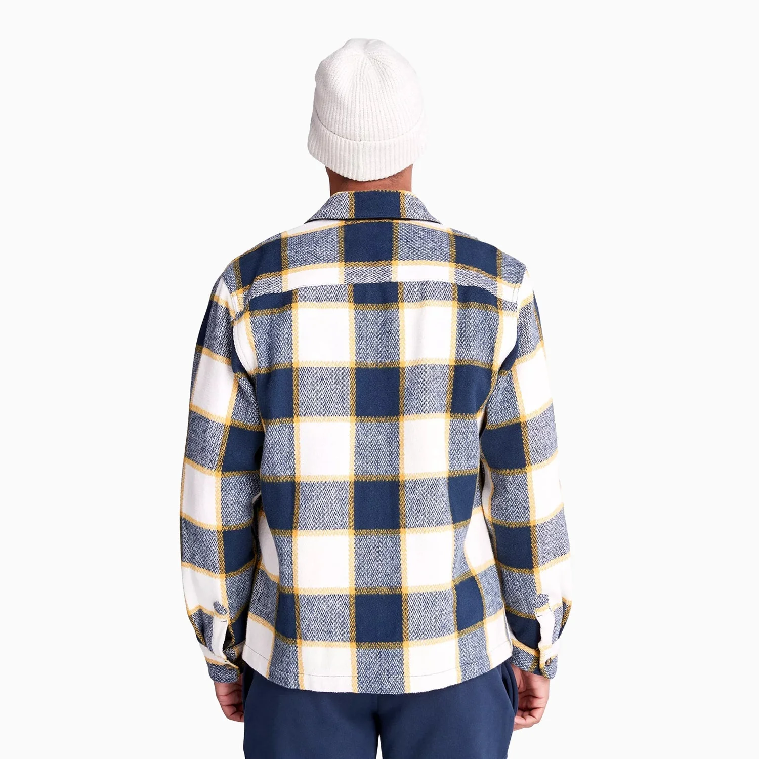 Men's Plaid Woven Overshirt - Image 2