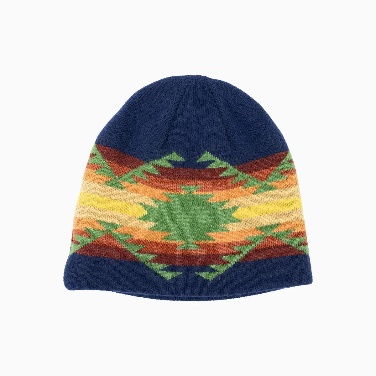 True Religion Geometric Pattern Beanie Hat - Image 2