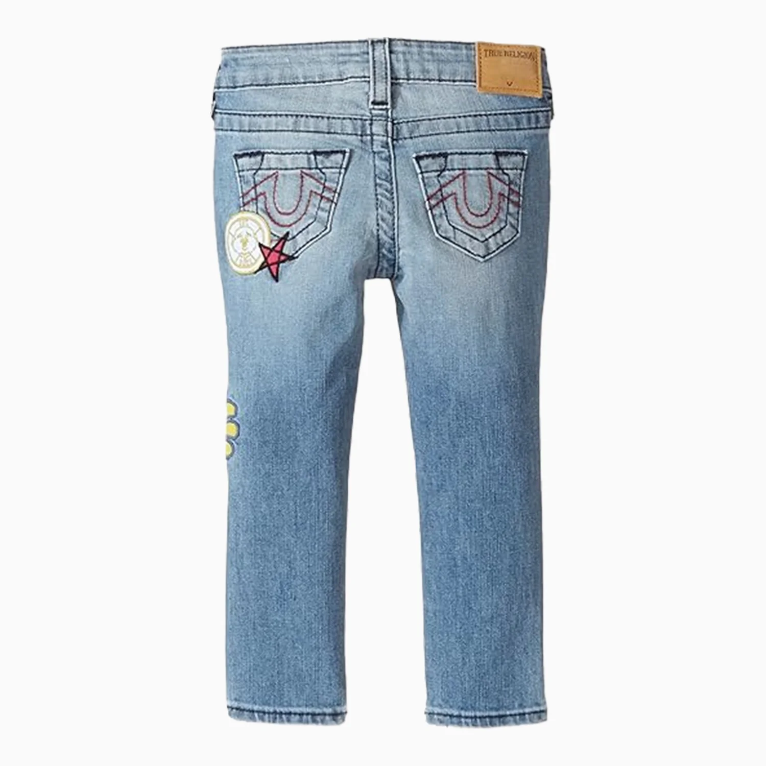 Kid's Casey Patched Jean Pant - Image 2