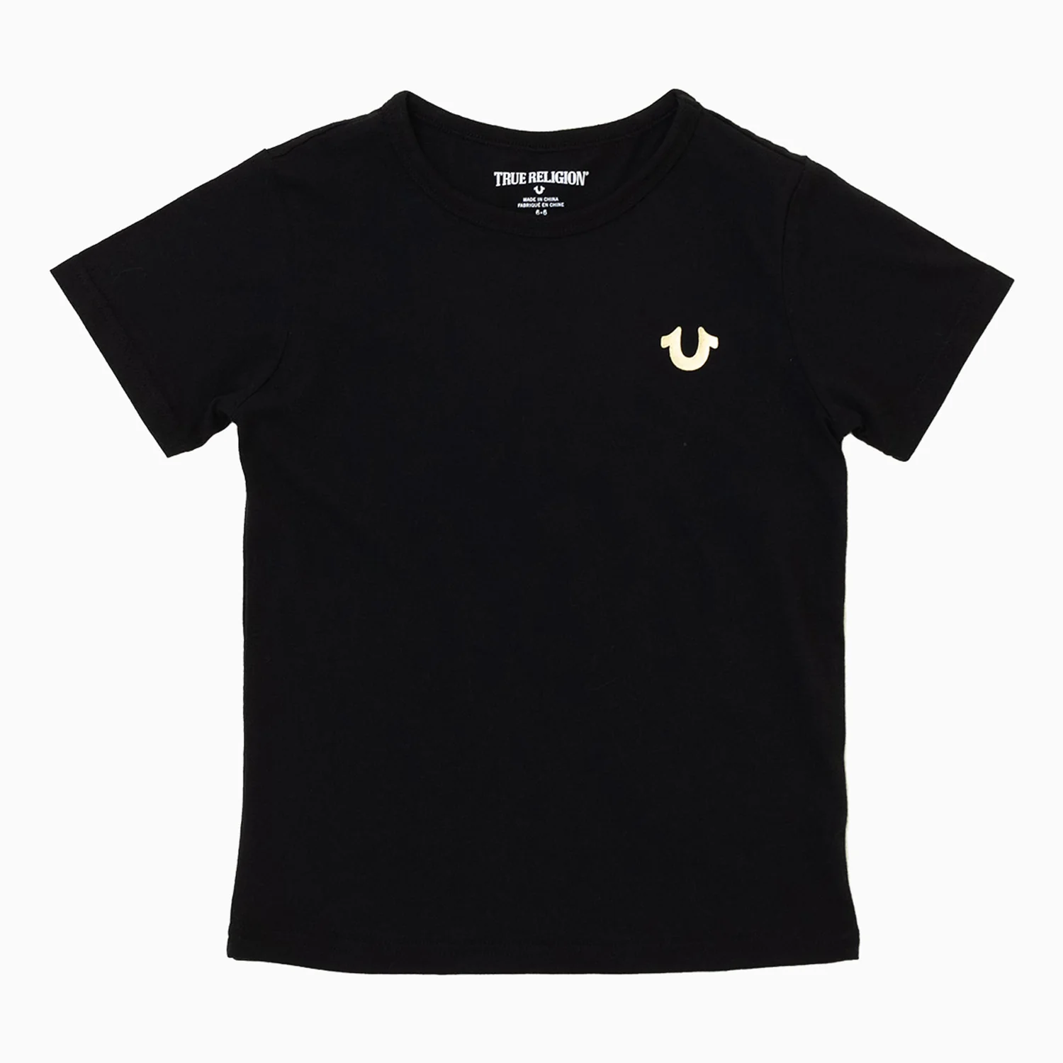 Kid's Gold Buddha Logo Short Sleeves T Shirt - Image 2