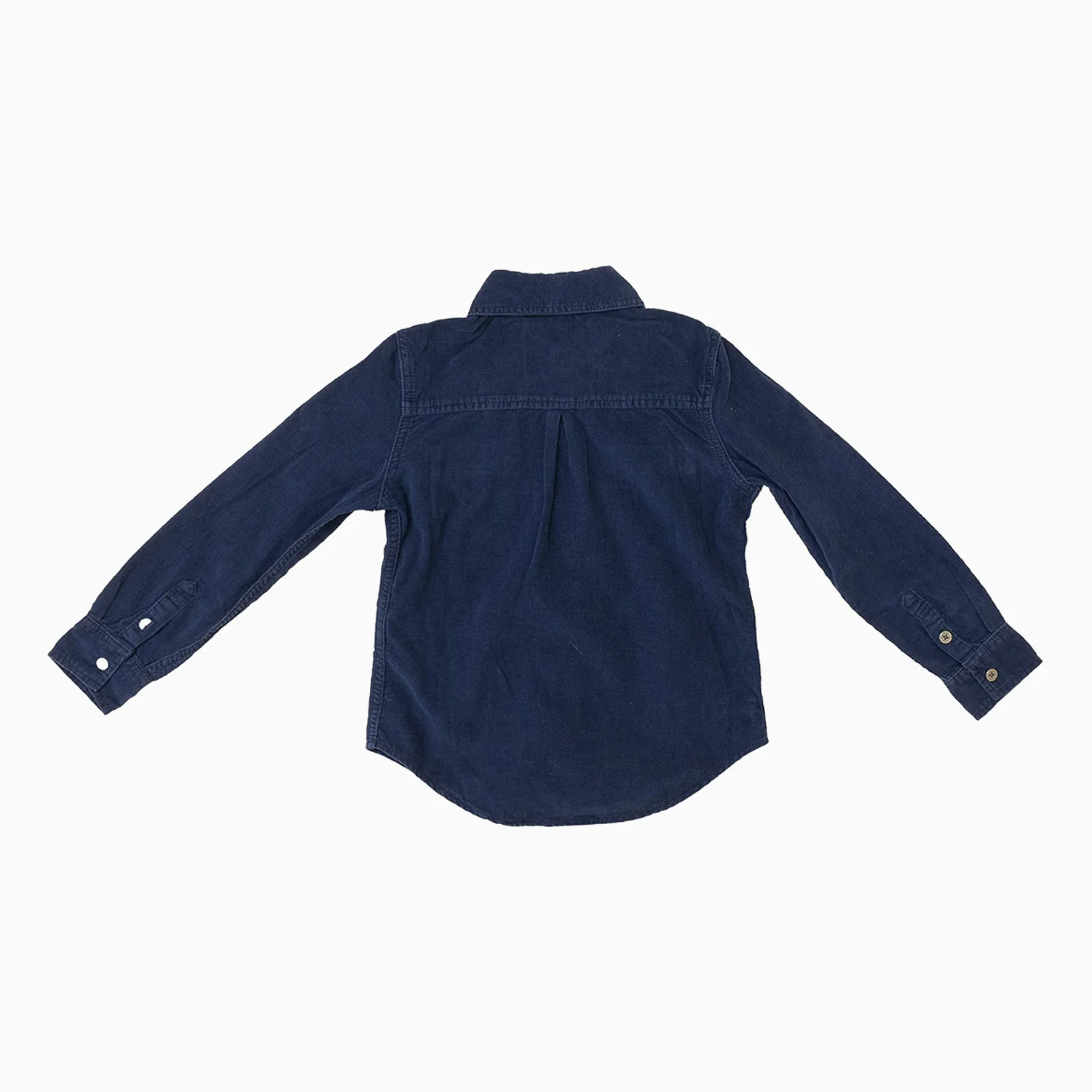 Kid's Indigo Washed Corduroy Shirt - Image 2