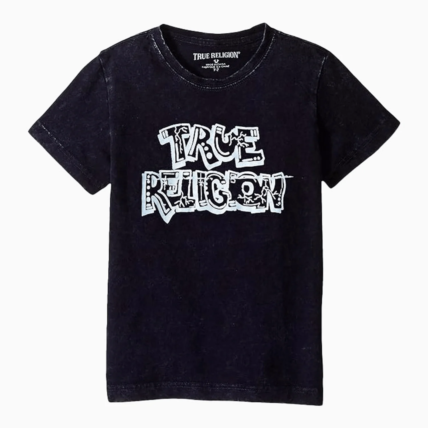 Kid's Washed Down Short Sleeves T Shirt - Image 2