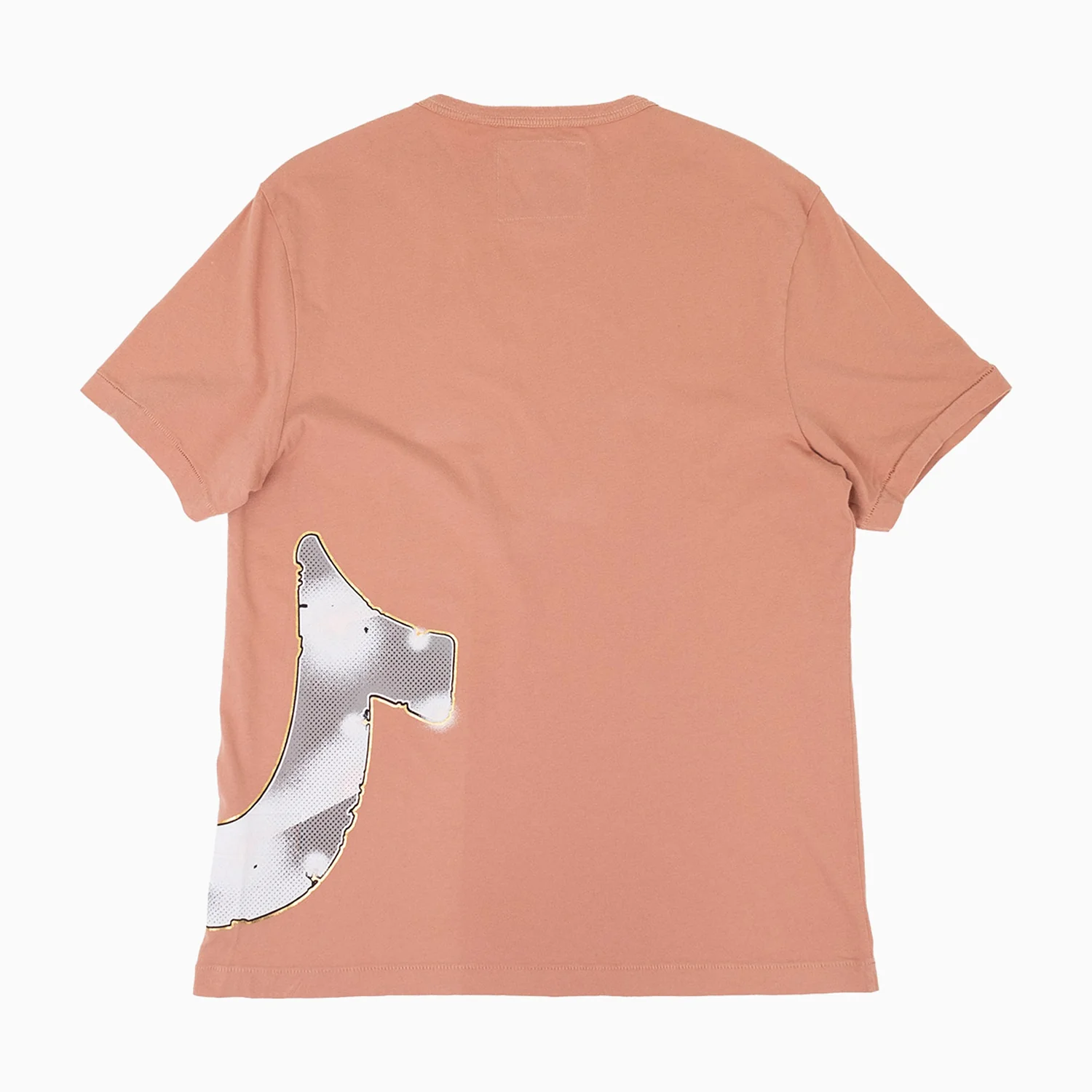 Men's Horseshoe Side Logo Chromed Out Short Sleeves T-Shirt - Image 2