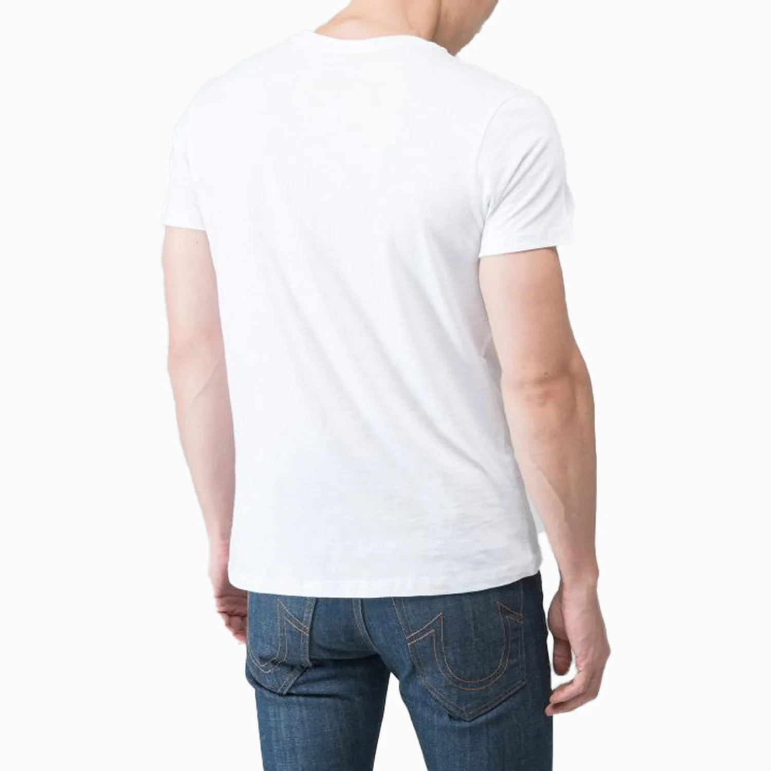 Men's Peace Feel Crew Neck T Shirt - Image 2