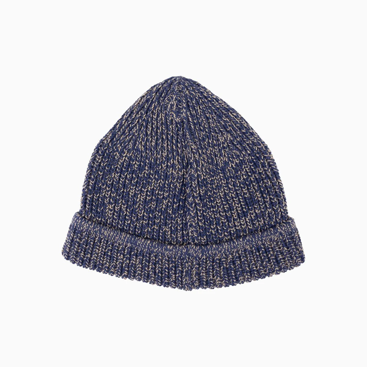 Tow Tone Knit Watch Beanie Hat - Image 2