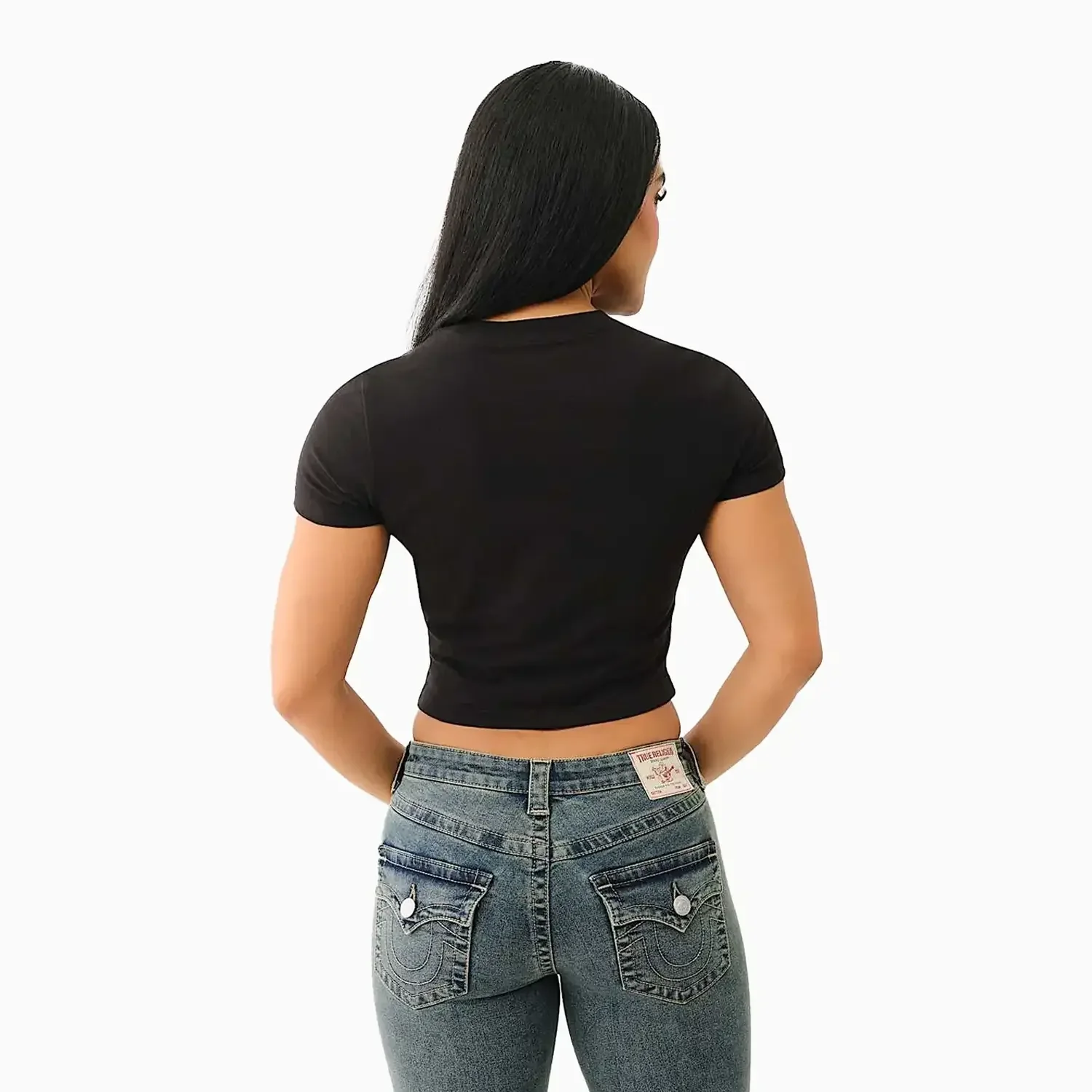 Women's Crystl Butterfly Baby T-Shirt - Image 3