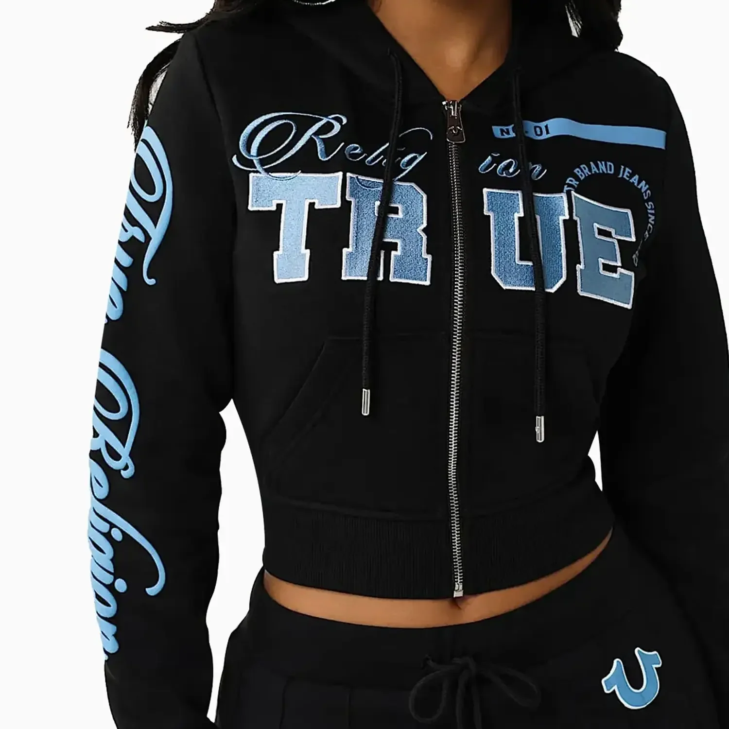 Women's Embroidered Shrunkn Outfit - Image 5