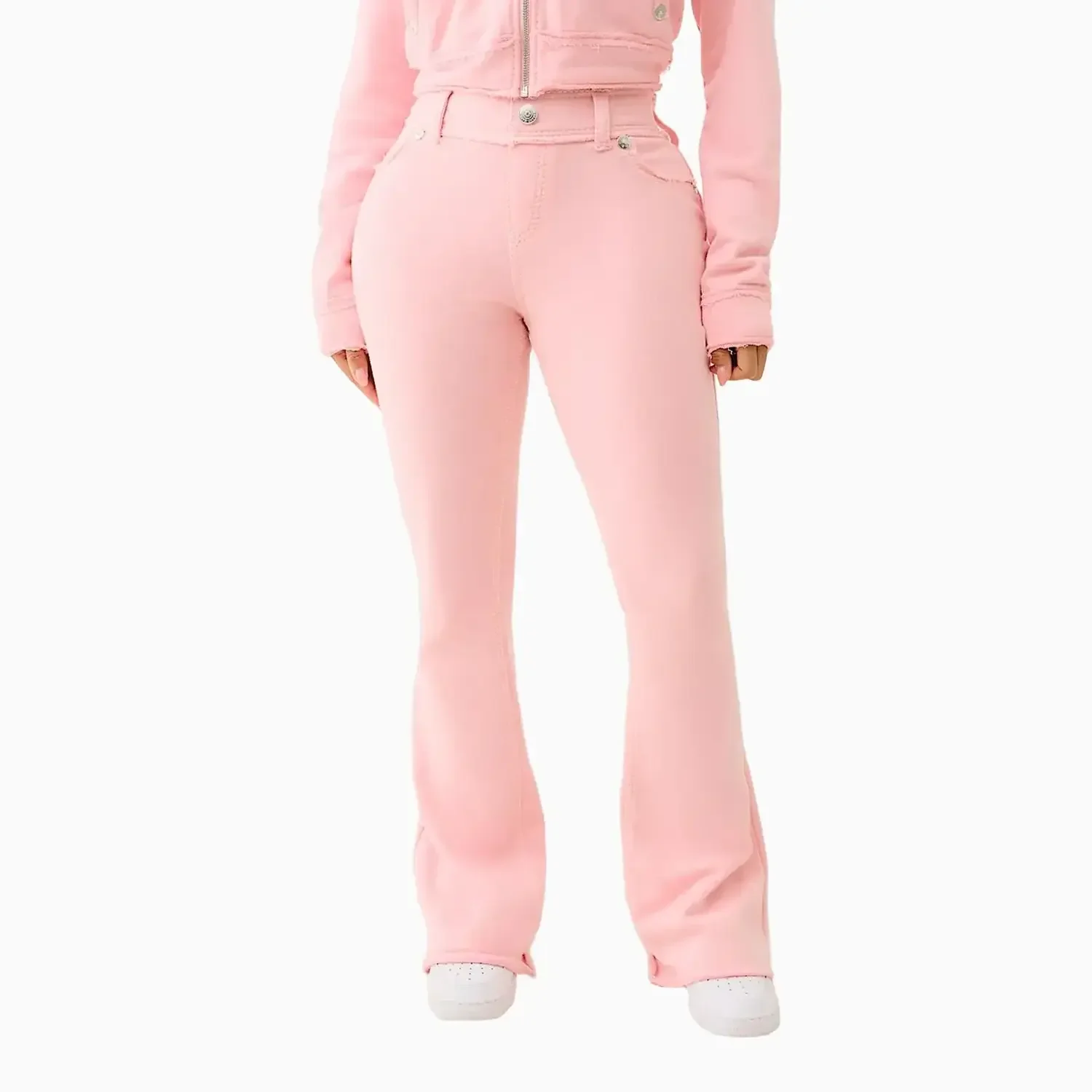Women's Raw Edge Big T Shrunken Outfit - Image 6