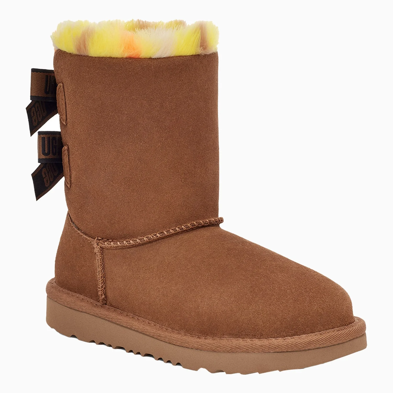 Kid's Bailey Bow Plaid Punk Boot - Image 5