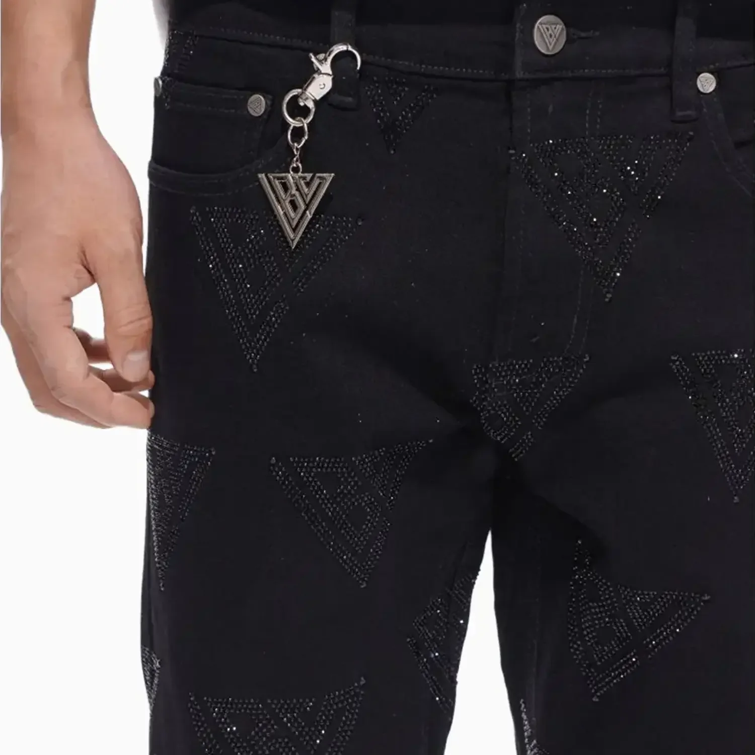 Men's Show Jet Stacked Denim Pant - Image 5
