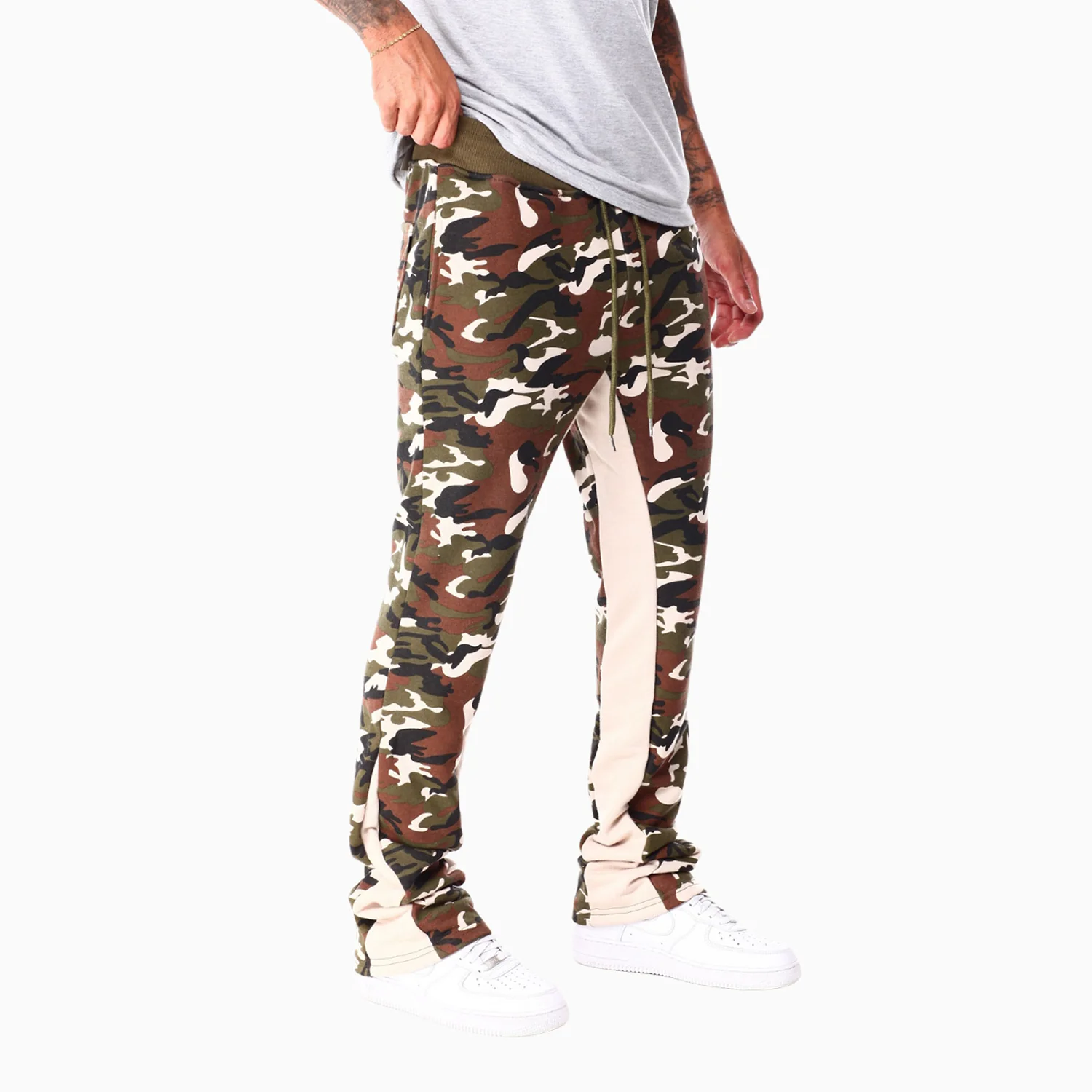 Men's French Terry Stacked Pant - Image 6