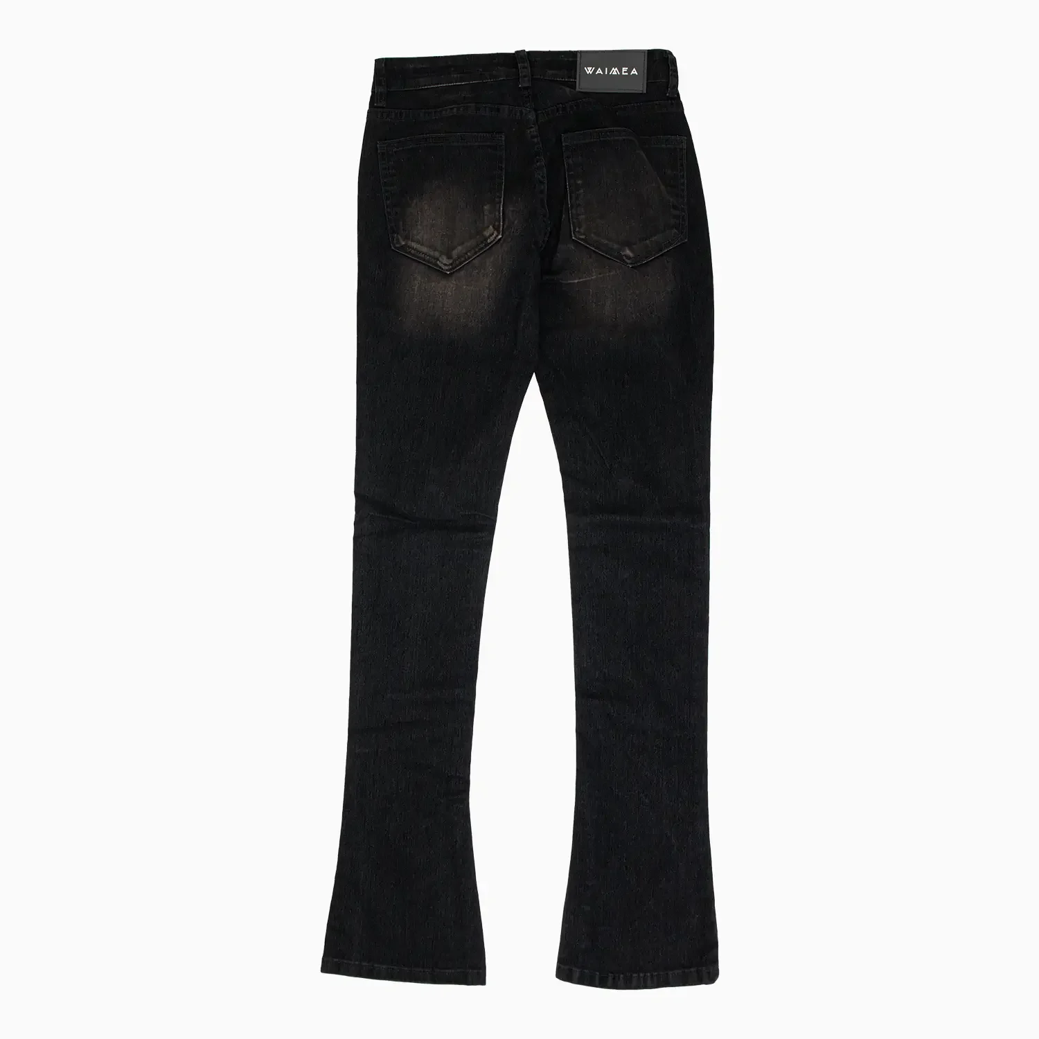 Men's Stacked Fit Jeans Pant With Stitched Hem - Image 6