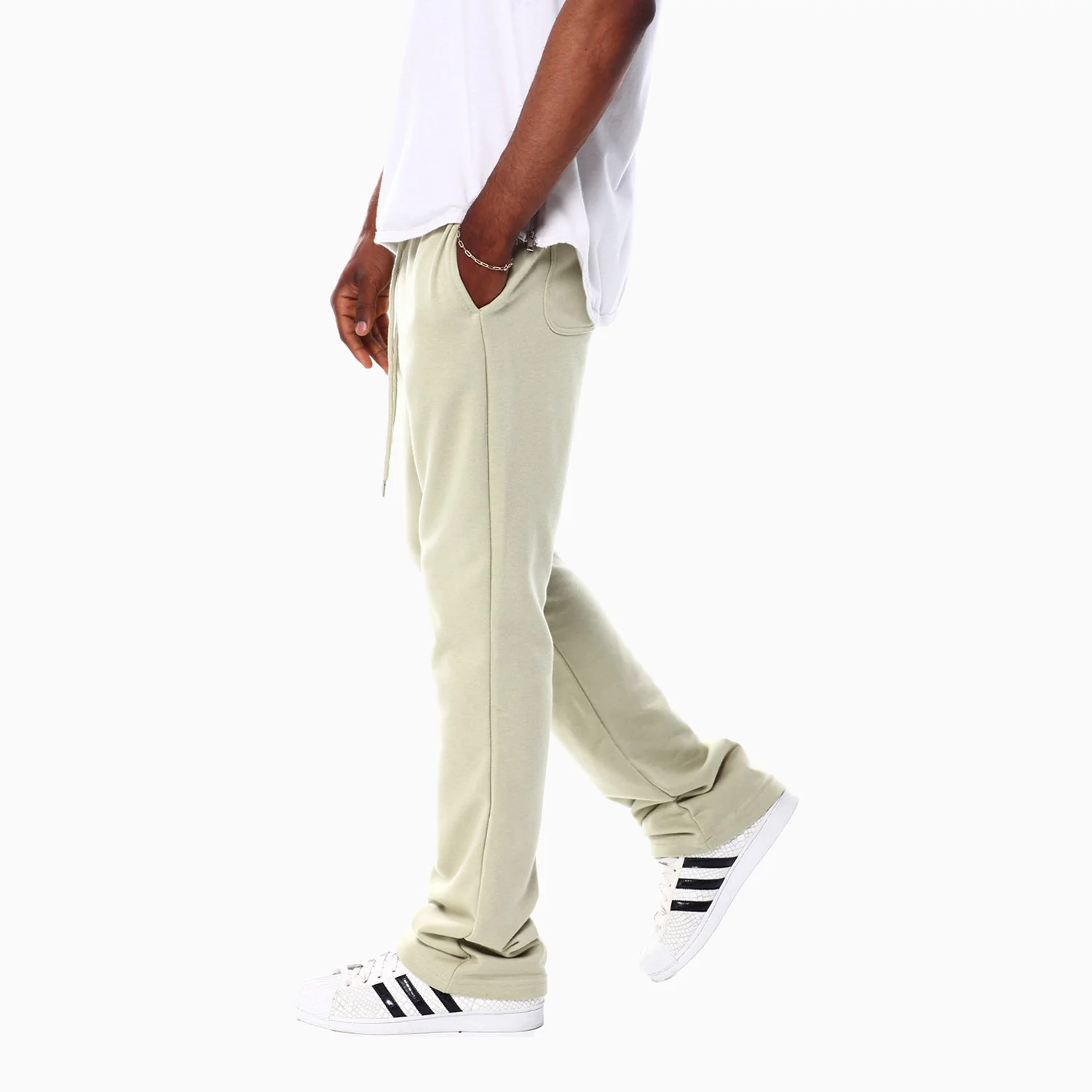 Men's Stacked Fleece Jogging Pant - Image 5