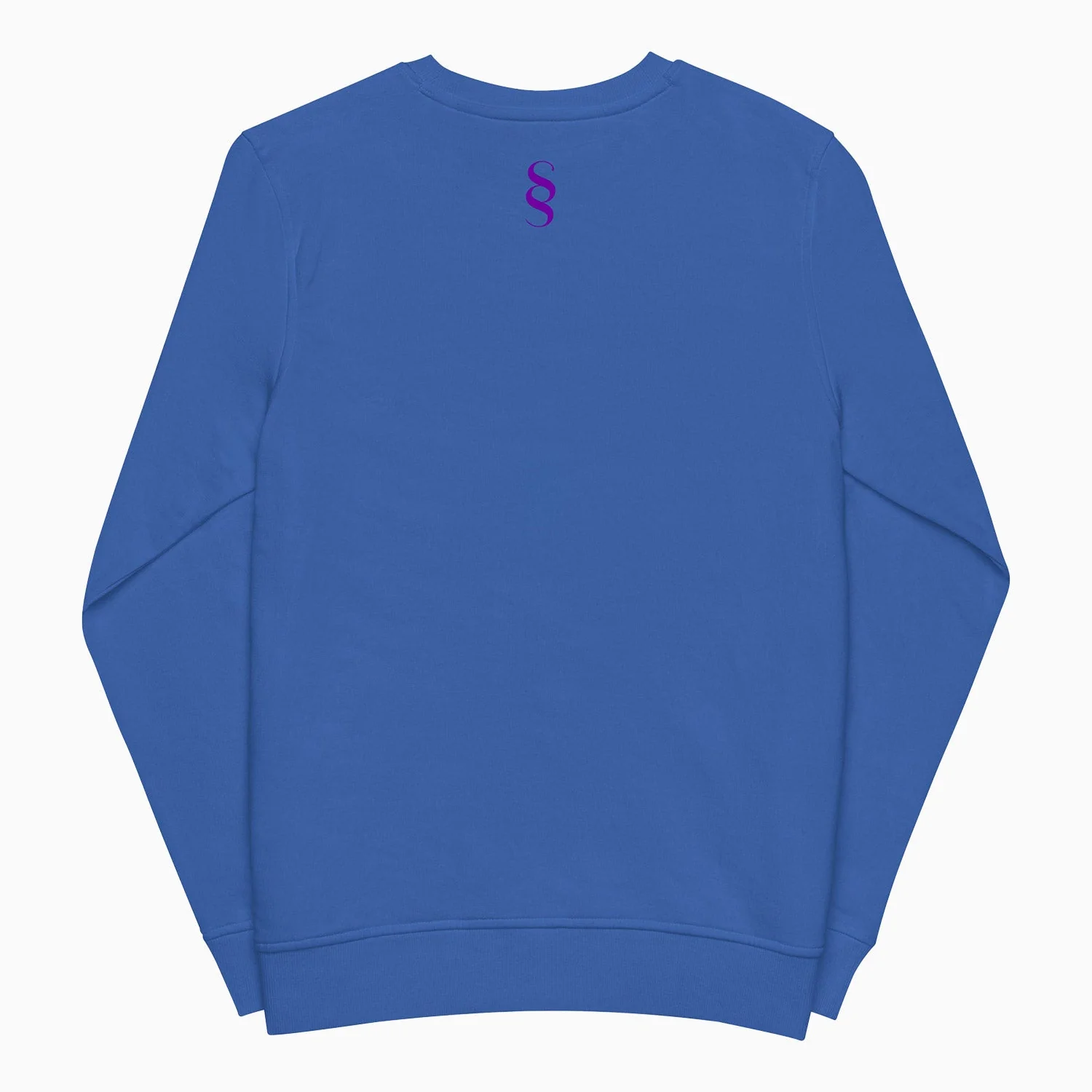 Men's Wings Graphic Royal Blue Sweatshirt - Image 6