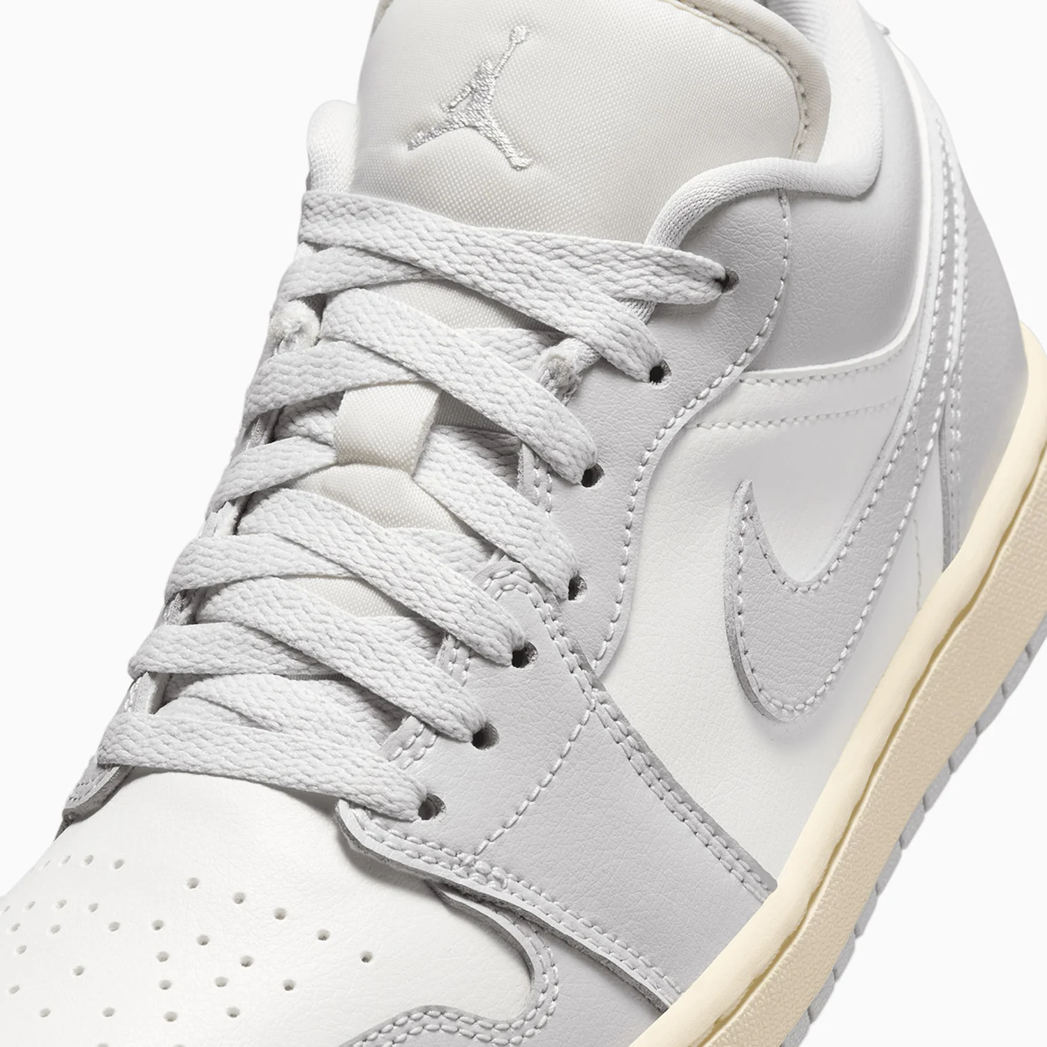 Women's Air Jordan 1 Low "Light Grey Sail" - Image 7