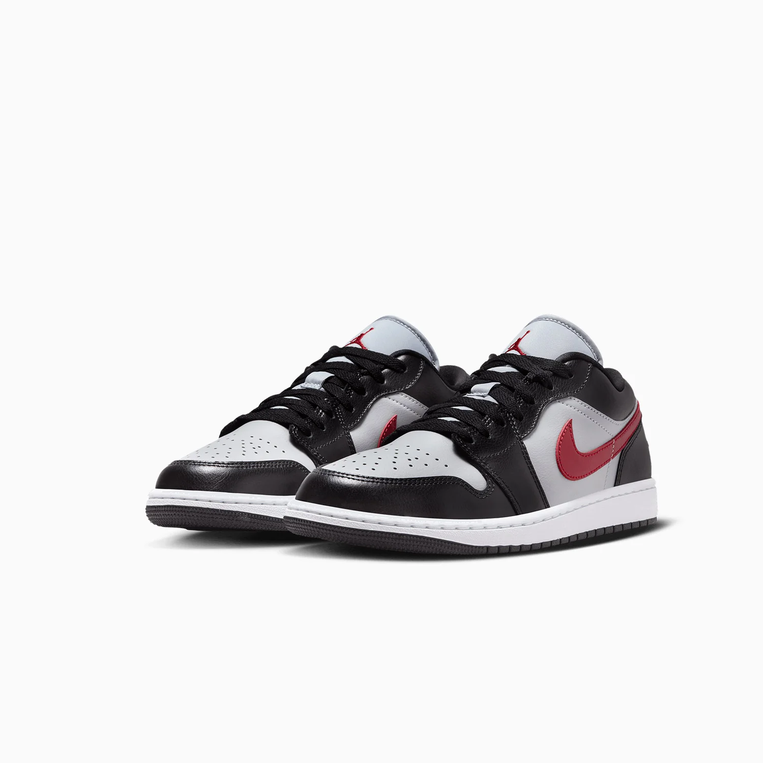 Women's Air Jordan 1 Low "Wolf Grey Gym Red" - Image 2