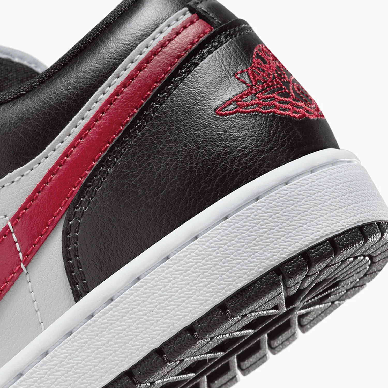 Women's Air Jordan 1 Low "Wolf Grey Gym Red" - Image 7