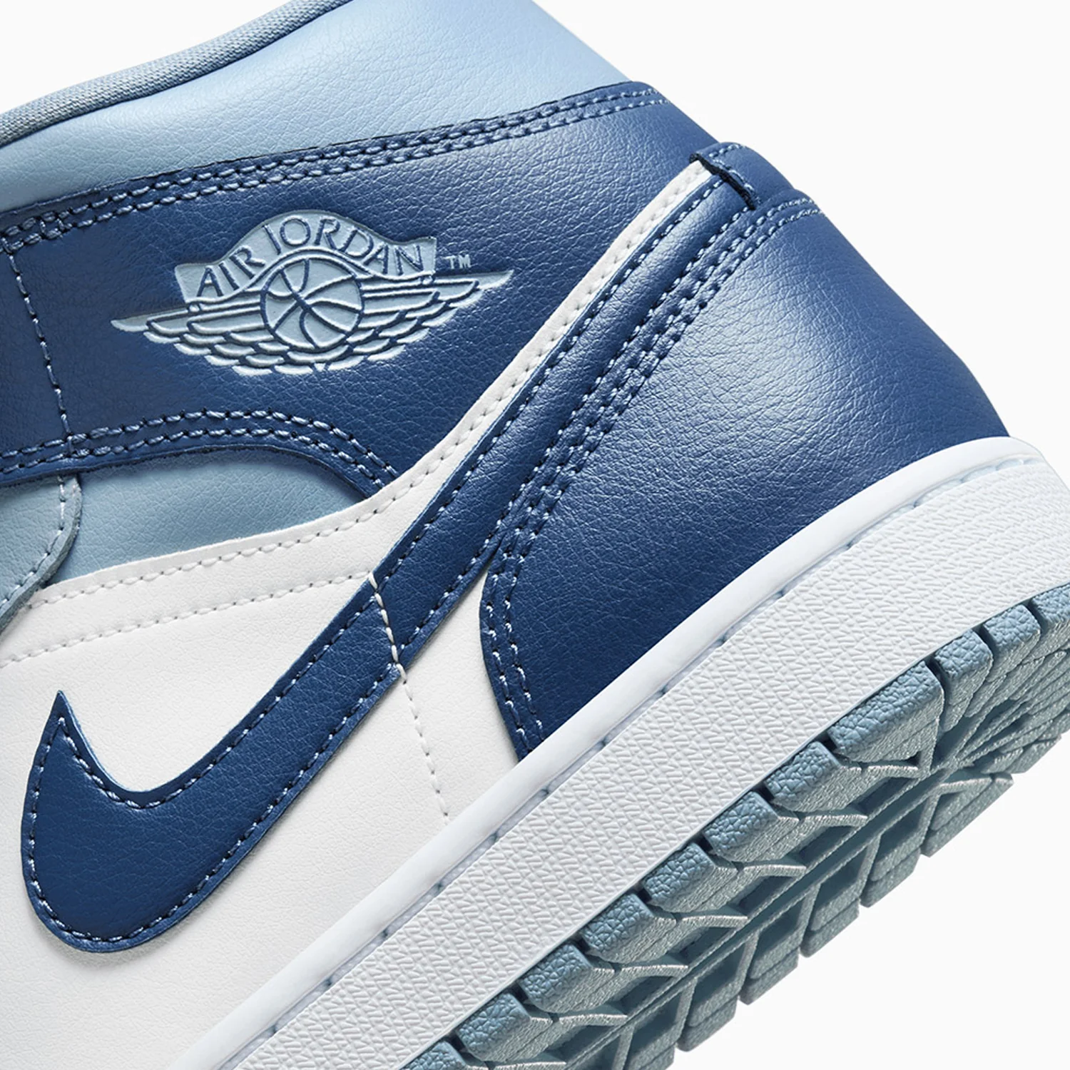 Women's Air Jordan 1 Mid "Diffused Blue" - Image 8