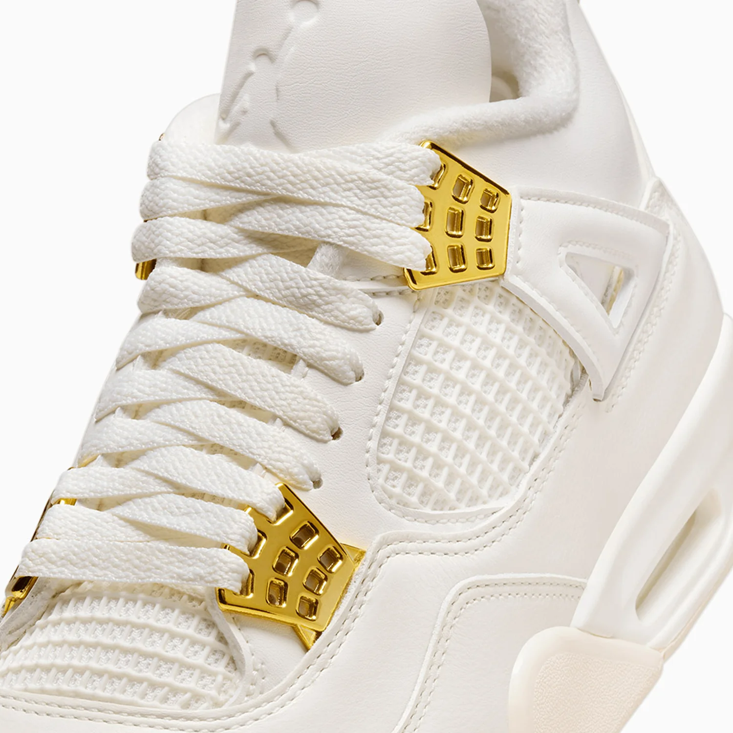 Women's Air Jordan 4 Retro "Metallic Gold" - Image 8