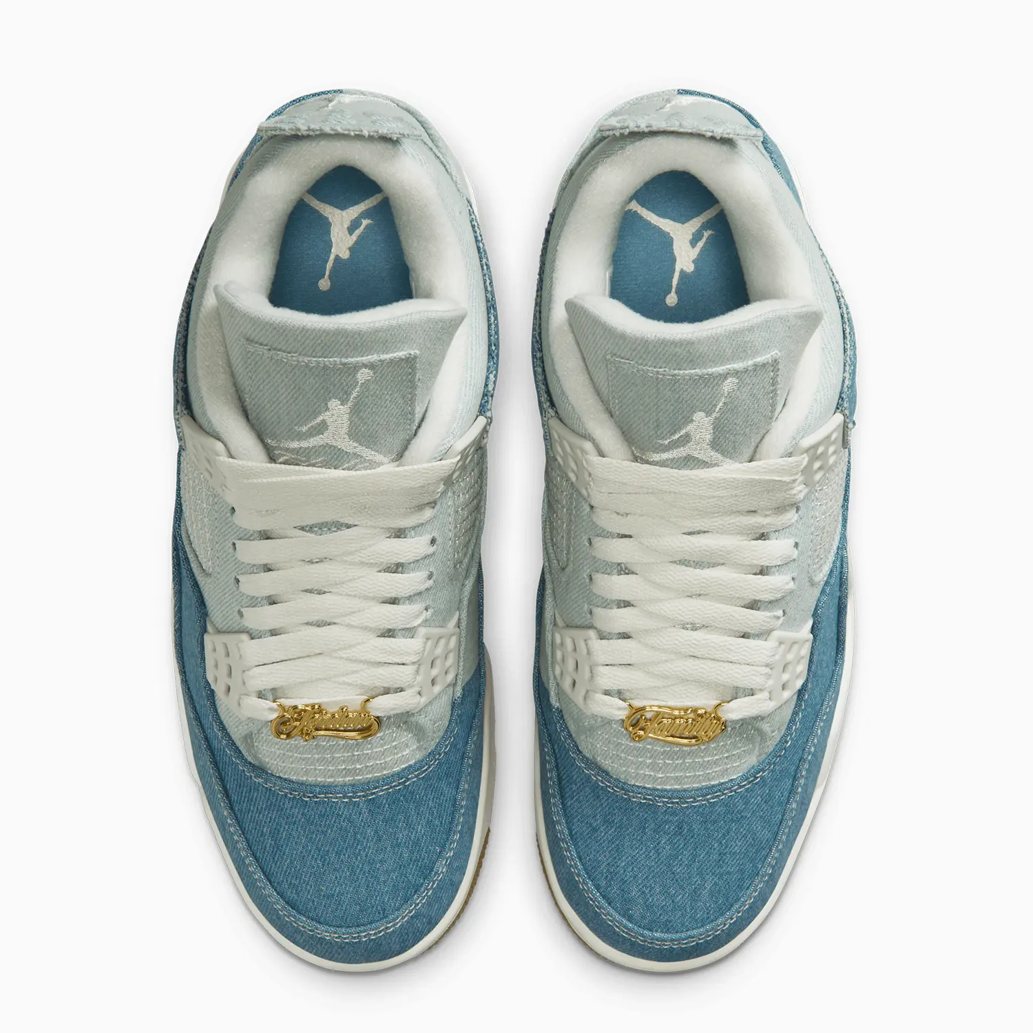 Women's Air Jordan 4 Retro Tex "Denim" - Image 5