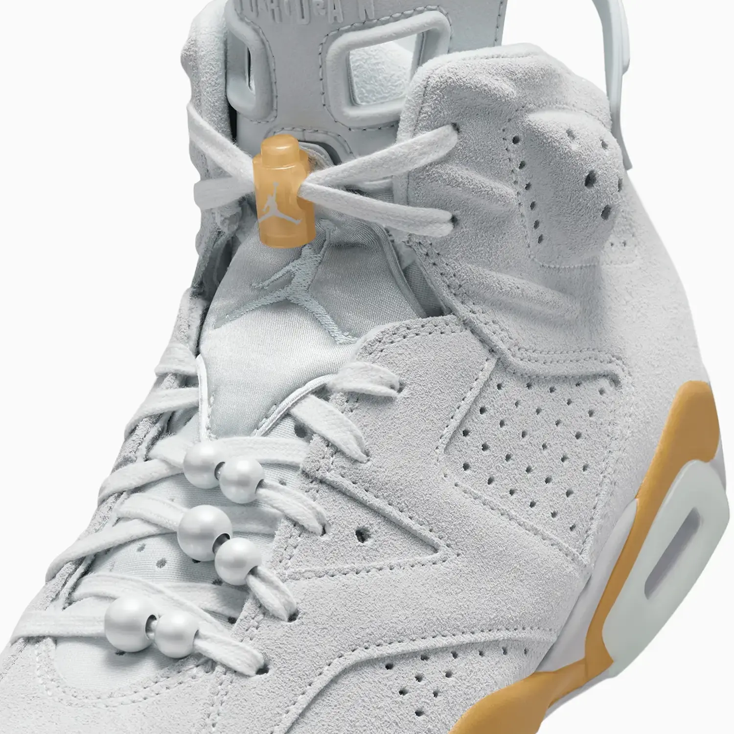 Women's Air Jordan 6 Retro Pearl "Paris Olympics" - Image 7