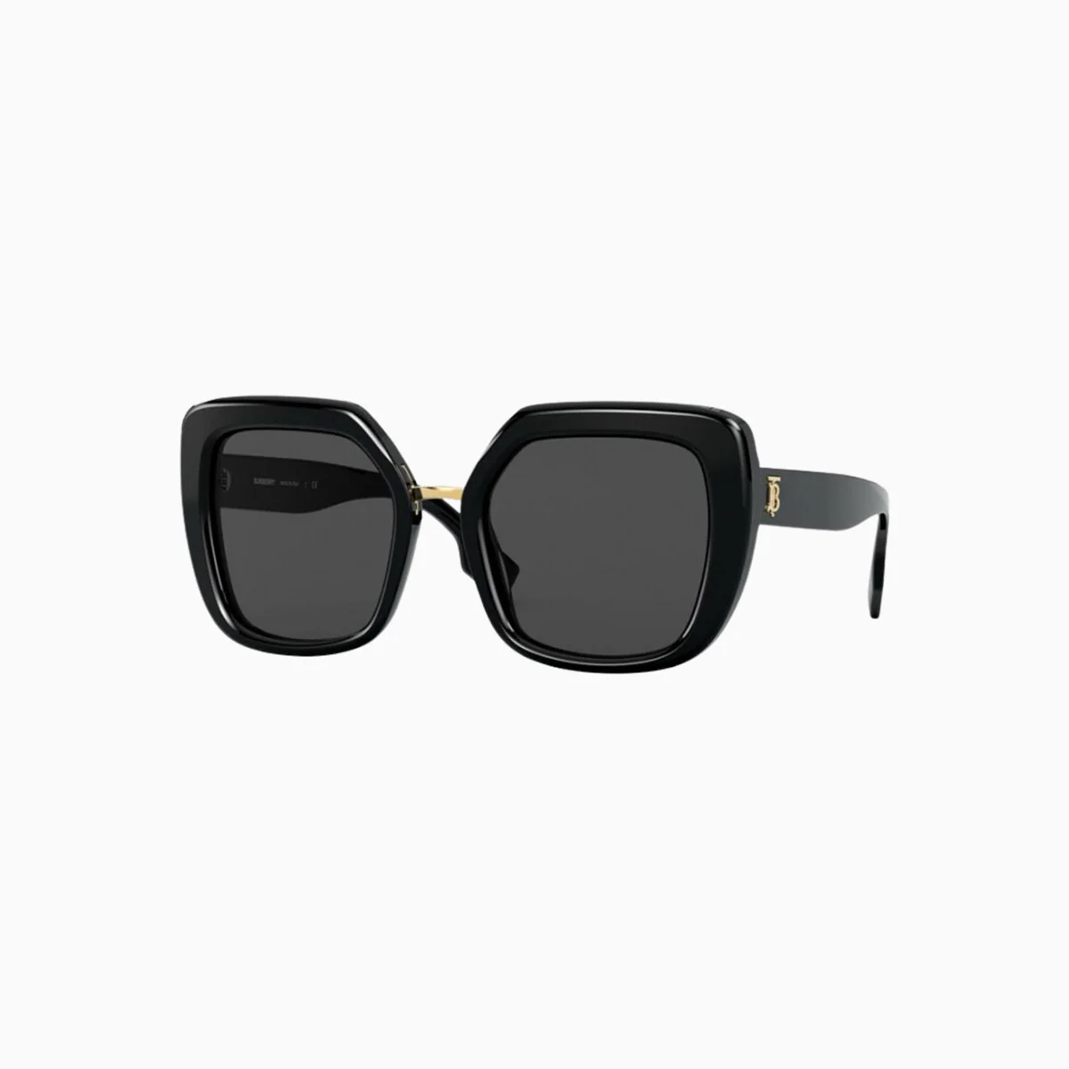 Women's Burberry Black Grey Sunglasses - Image 2