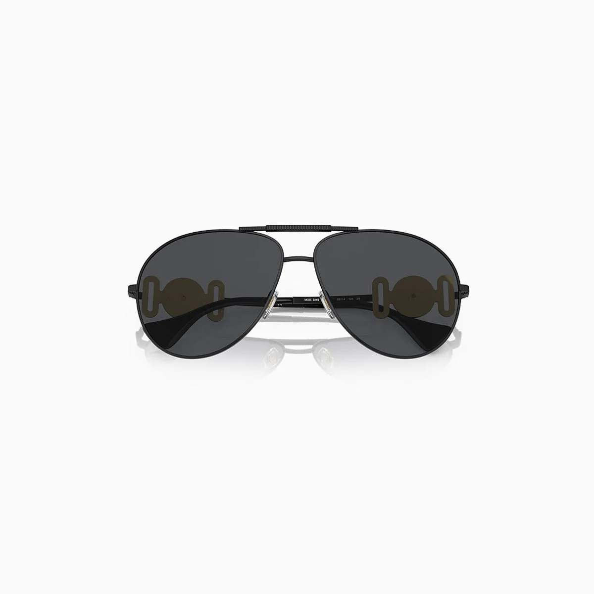 Women's Matte Black Dark Grey Sunglasses - Image 4