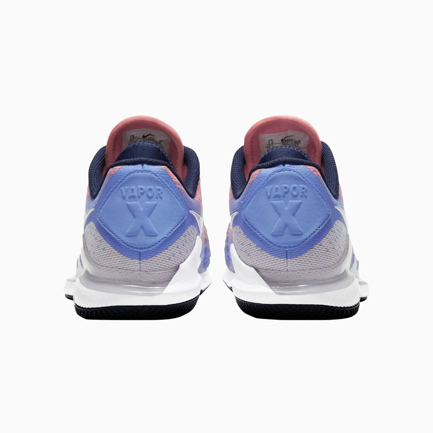 Women's Nike Air Zoom Vapor X Knit "Sunblush Royal" - Image 6